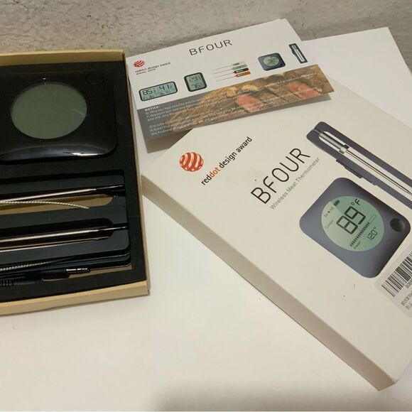 Brand New BFOUR Meat Wireless Bluetooth Digital Meat Thermometer - Picture 3 of 4